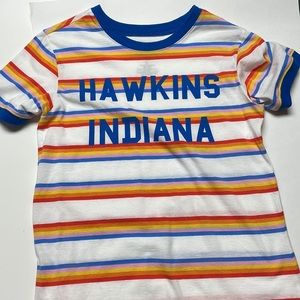 STRANGER THINGS! Hawkins, Indiana T-Shirt (size small) — NWOT